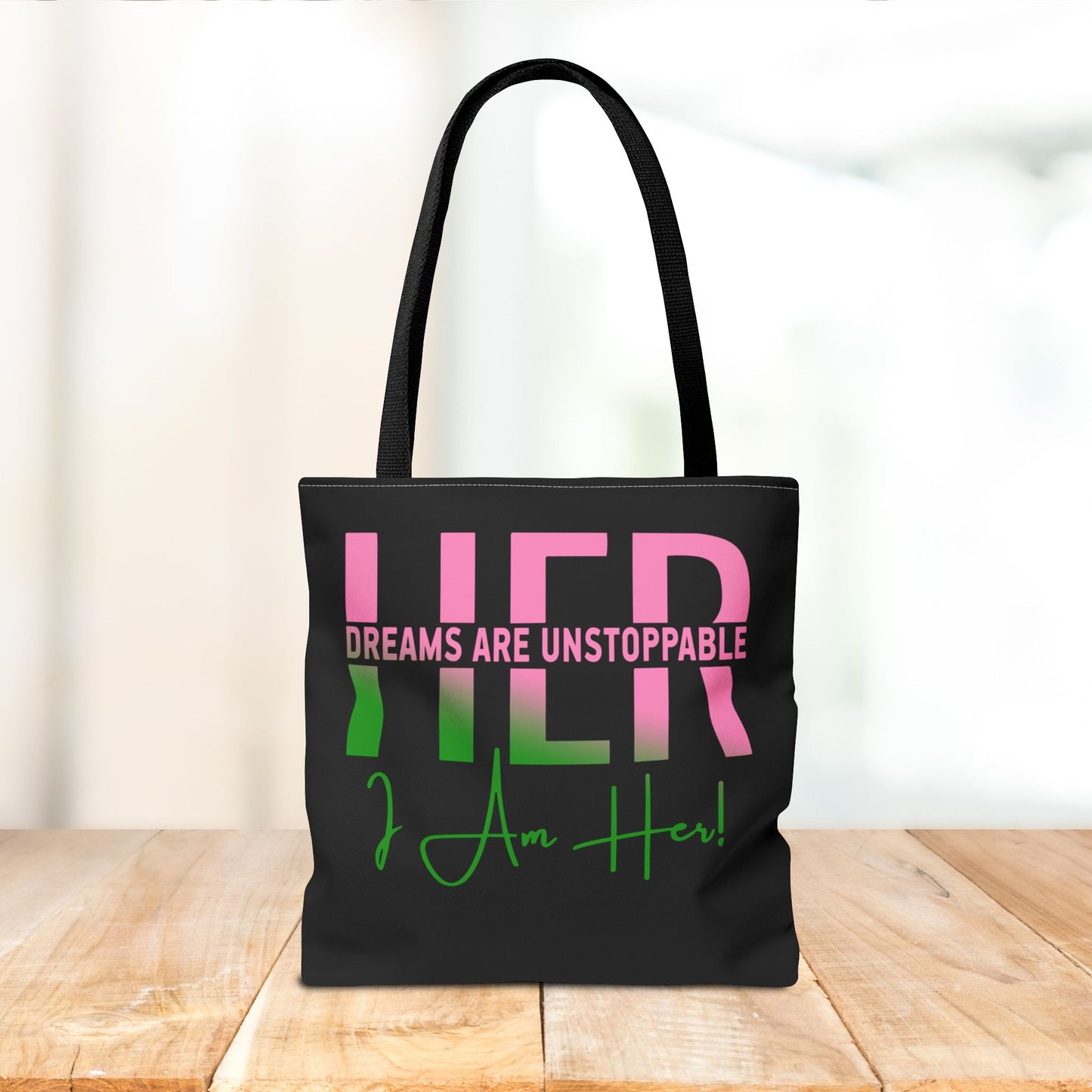 Her Dreams Are Unstoppable Tote Bag