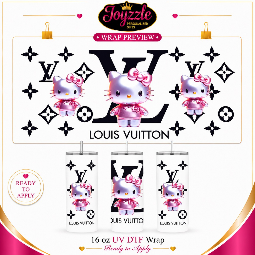 Character & Style | 16 oz UV DTF Wraps