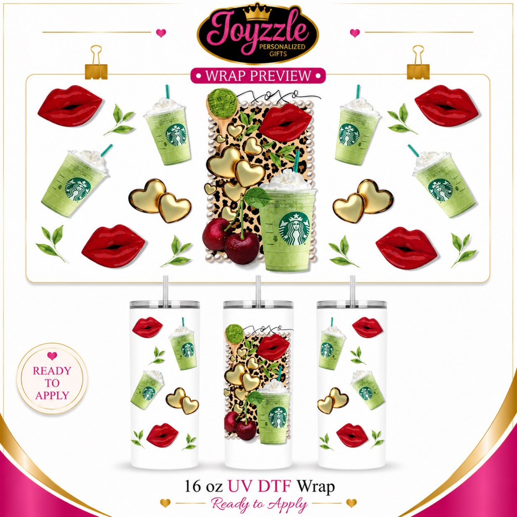 Character & Style | 16 oz UV DTF Wraps