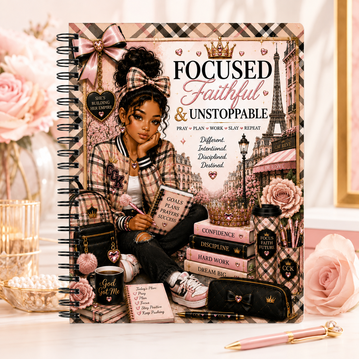 Crowned & Creative Kids Spiral Notebooks – Choose Your Design
