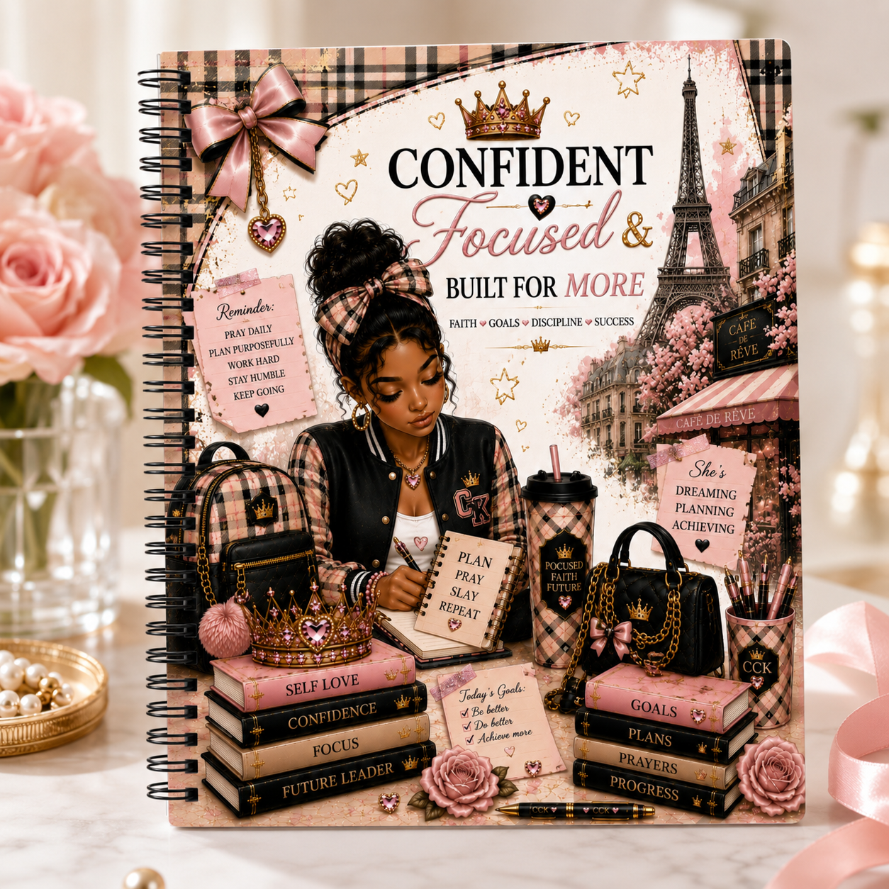 Crowned & Creative Kids Spiral Notebooks – Choose Your Design