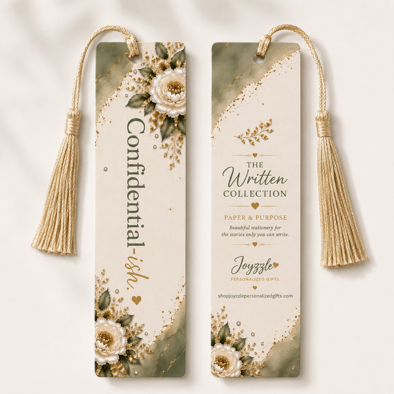 Luxe Bookmarks – Choose Your Design