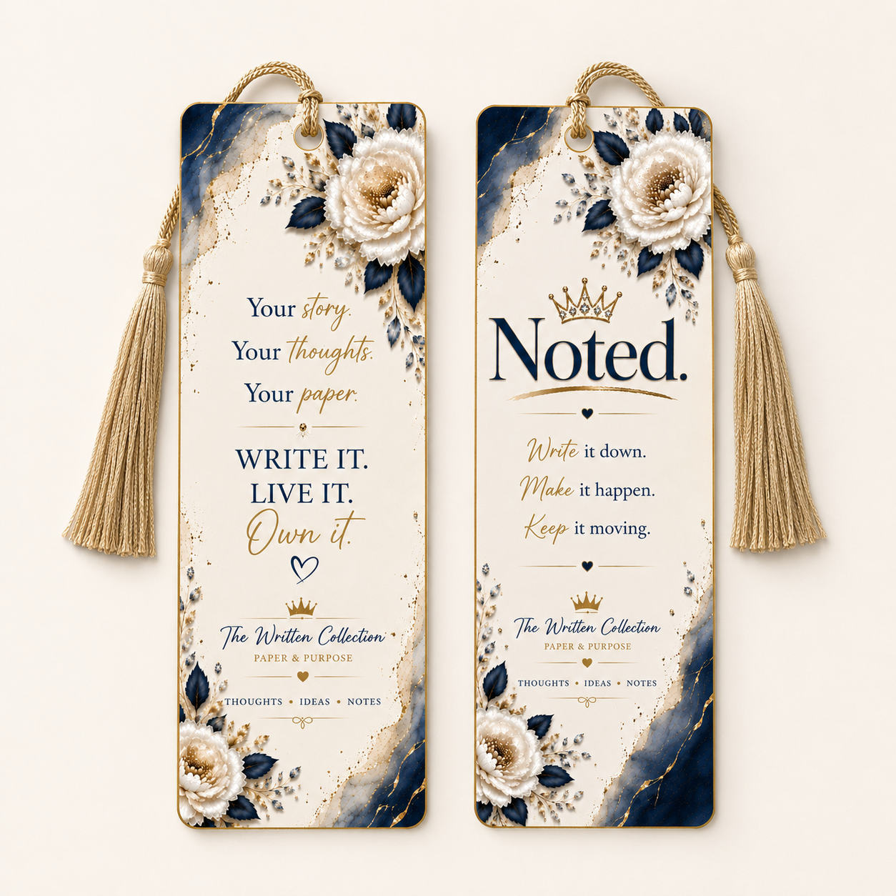 Luxe Bookmarks – Choose Your Design