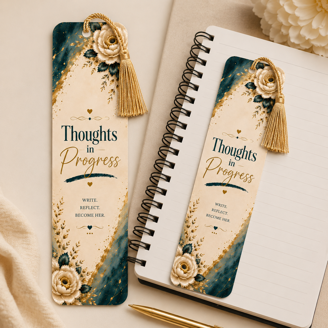 Luxe Bookmarks – Choose Your Design