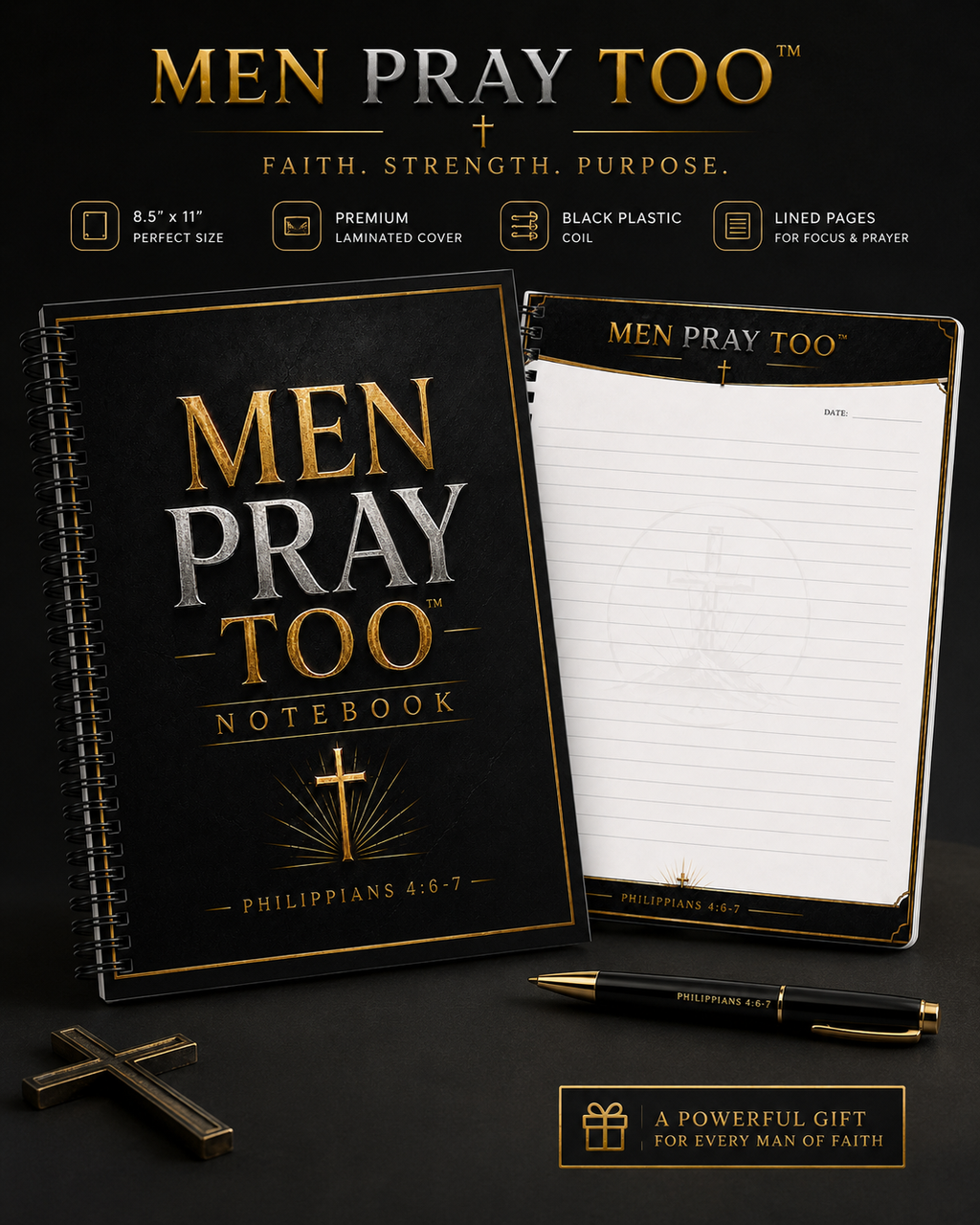 Men Pray Too Faith Gift Set