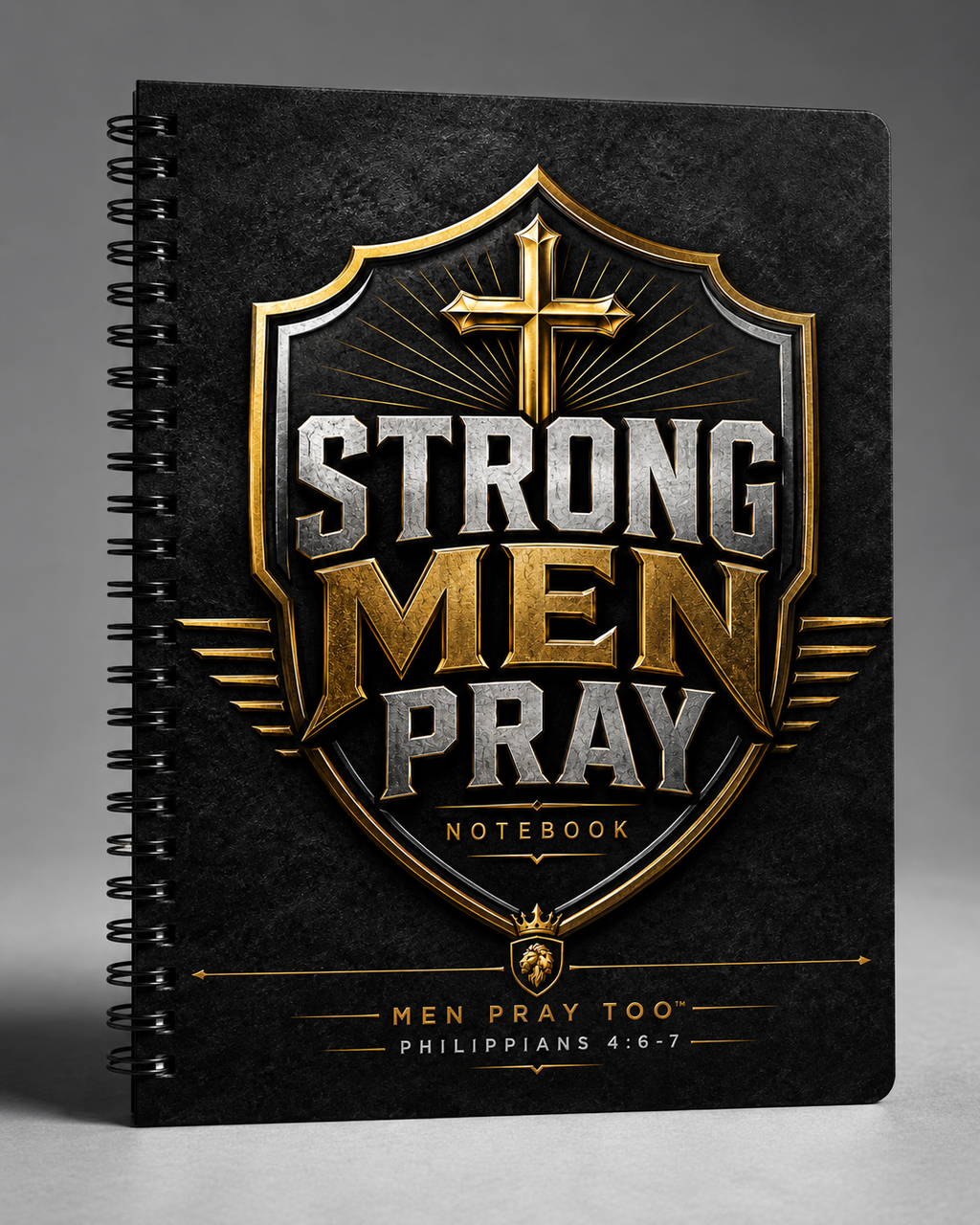 Men Pray Too Spiral Notebook – Choose Your Design
