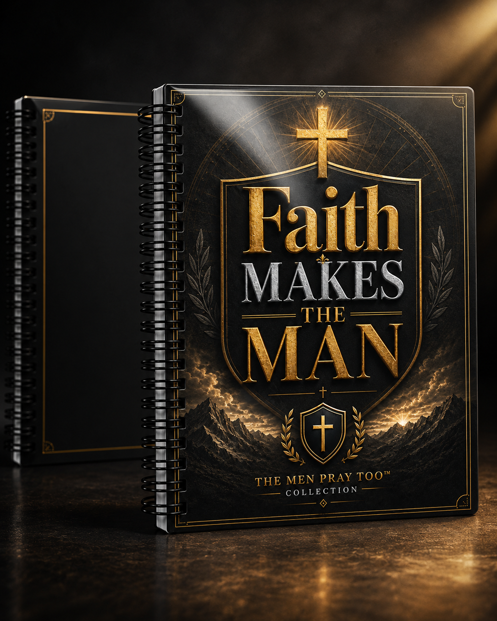 Men Pray Too Spiral Notebook – Choose Your Design