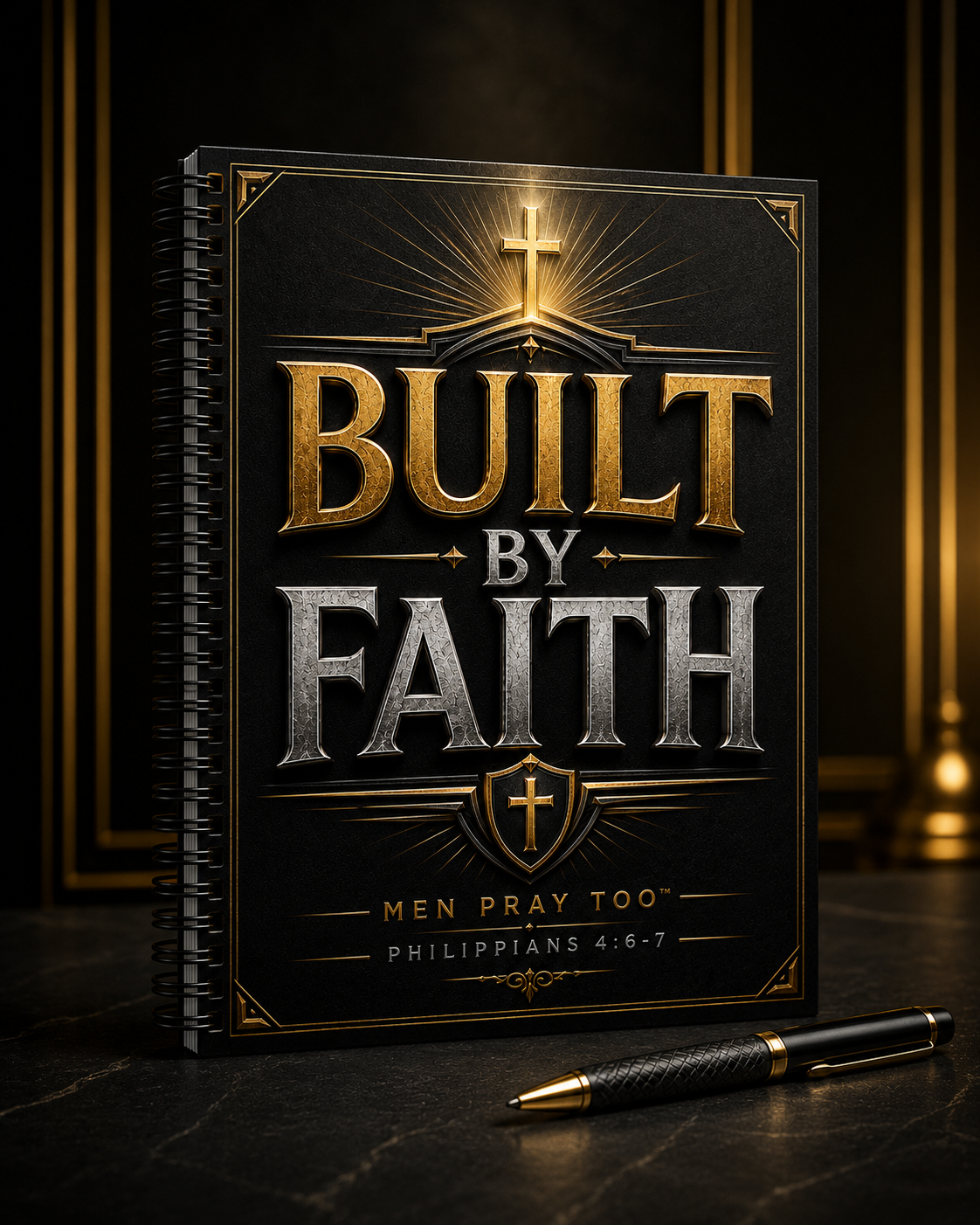 Men Pray Too Spiral Notebook – Choose Your Design