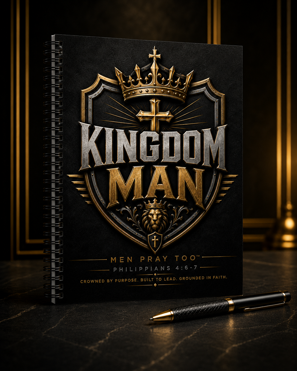 Men Pray Too Spiral Notebook – Choose Your Design
