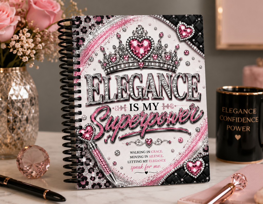 Silver Luxe Planner Set – Choose Your Cover.