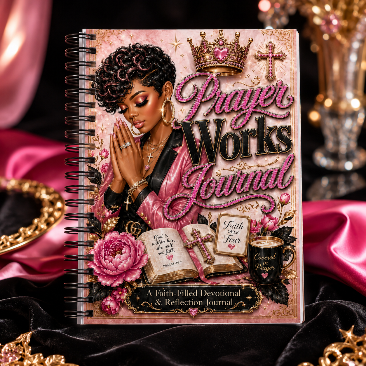 Prayer Works Faith Planner & Reflection Journal – Choose Your Cover & Package