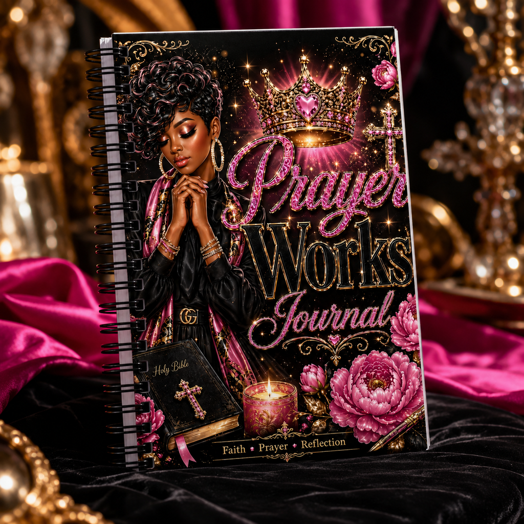 Prayer Works Faith Planner & Reflection Journal – Choose Your Cover & Package