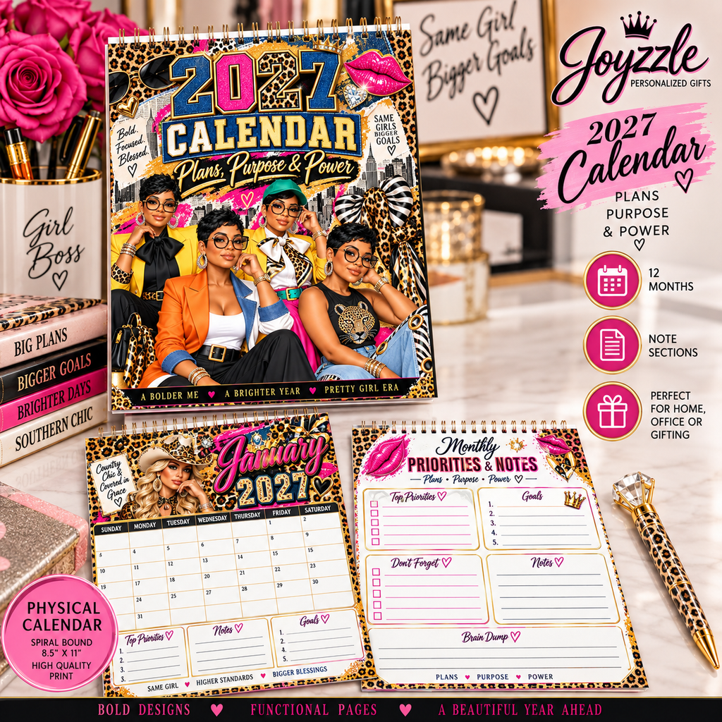 2027 Plans, Purpose & Power Calendar