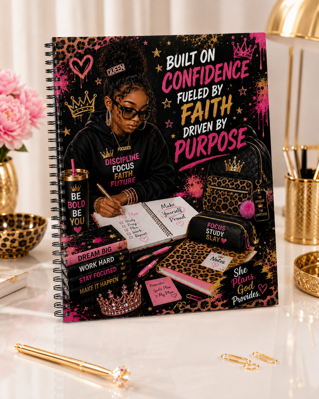 Crowned & Creative Kids Spiral Notebooks – Choose Your Design