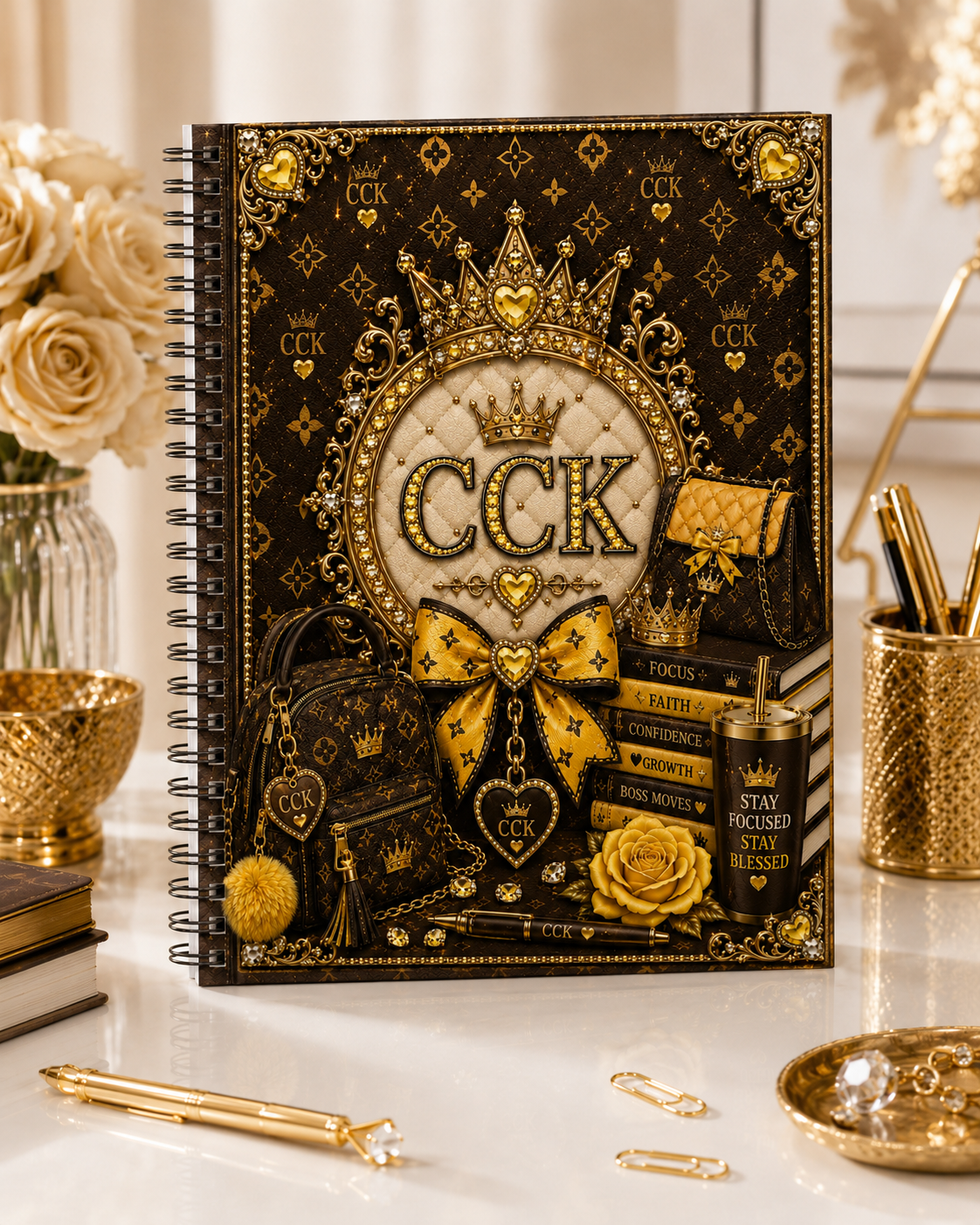 Crowned & Creative Kids Spiral Notebooks – Choose Your Design