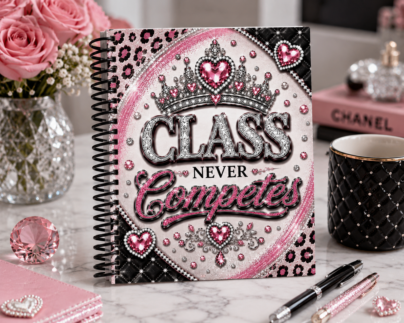 Silver Luxe Planner Set – Choose Your Cover.