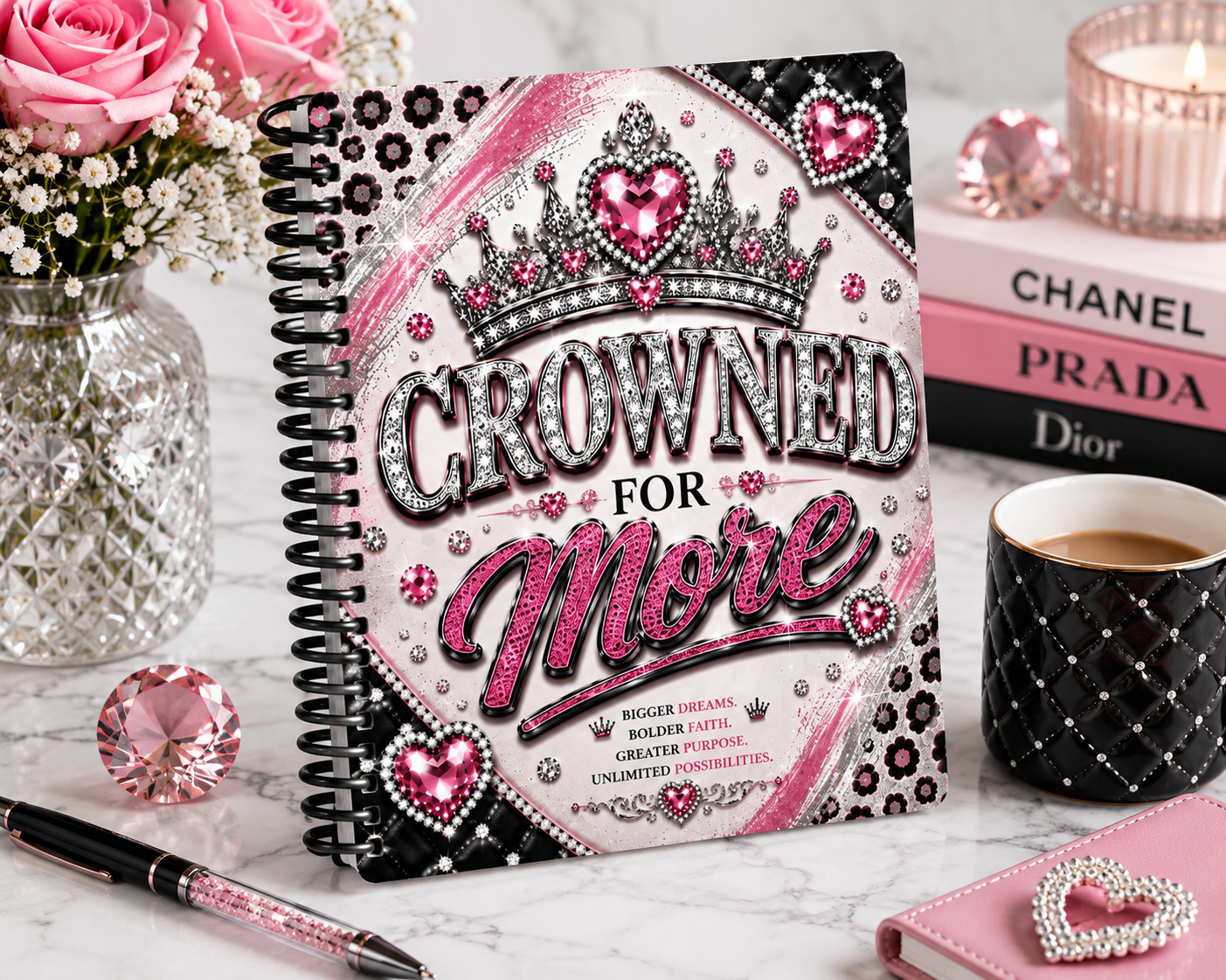 Silver Luxe Planner Set – Choose Your Cover.