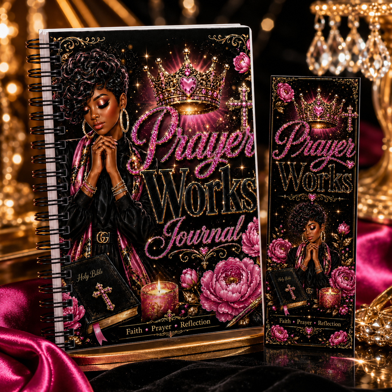 Prayer Works Faith Planner & Reflection Journal – Choose Your Cover & Package