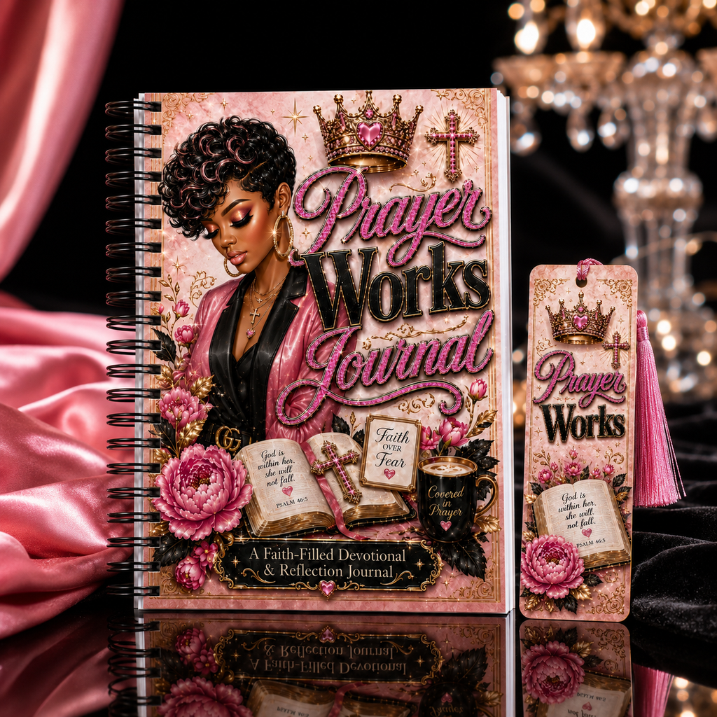 Prayer Works Faith Planner & Reflection Journal – Choose Your Cover & Package