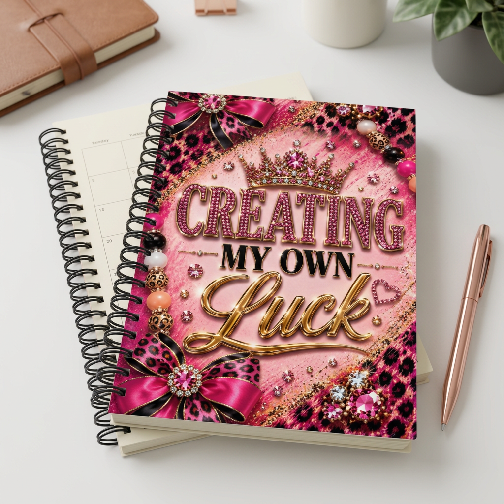Pink Luxe Leopard Planner  Set – Choose Your Cover