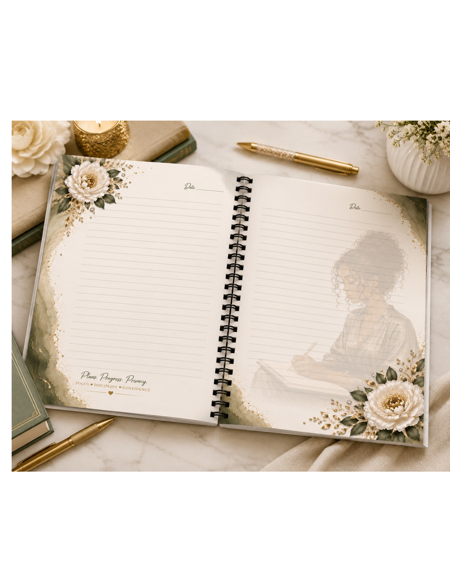 The Written Collection Spiral Notebook – Choose Your Cover.