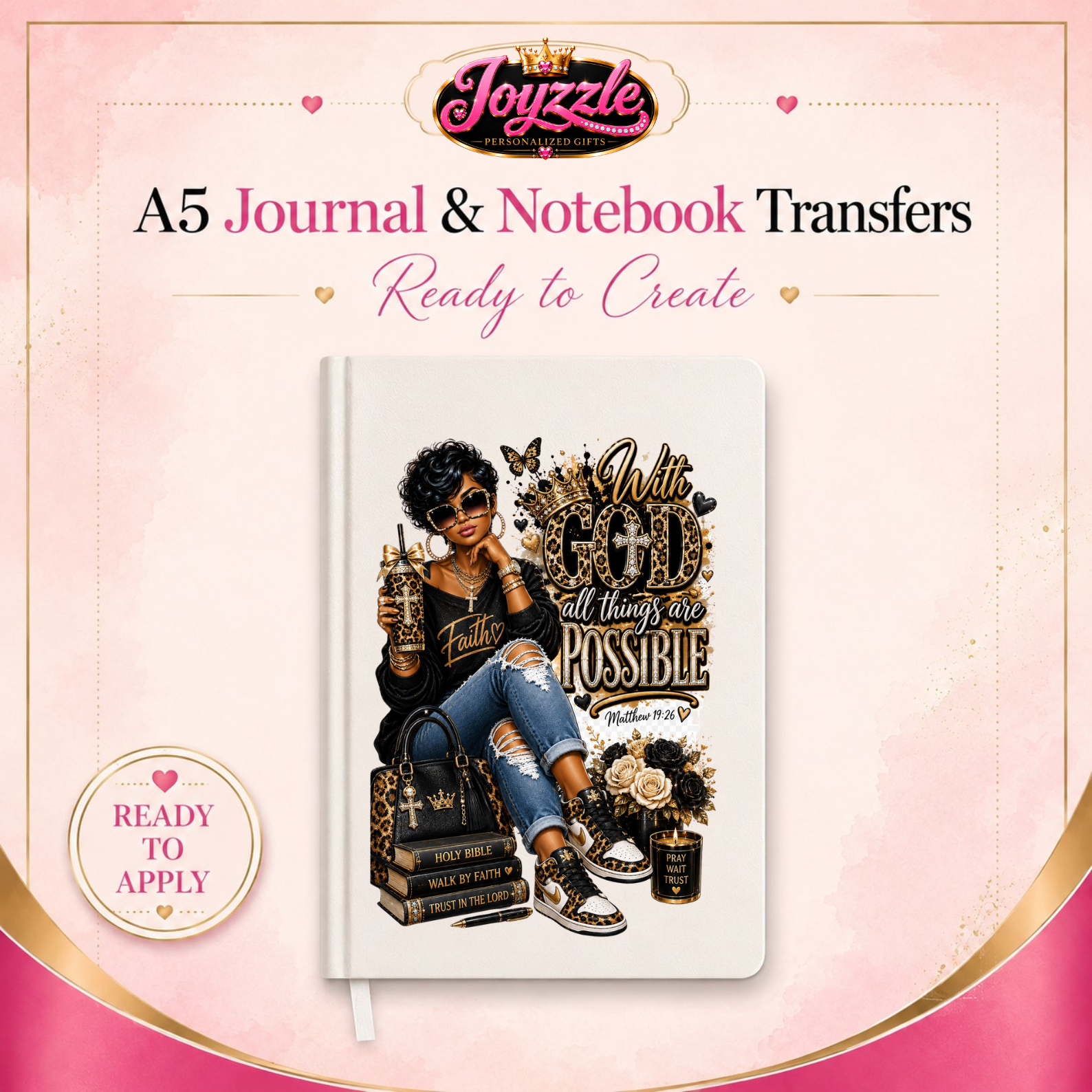 JNL-005 |A5 Journal & Notebook Transfer