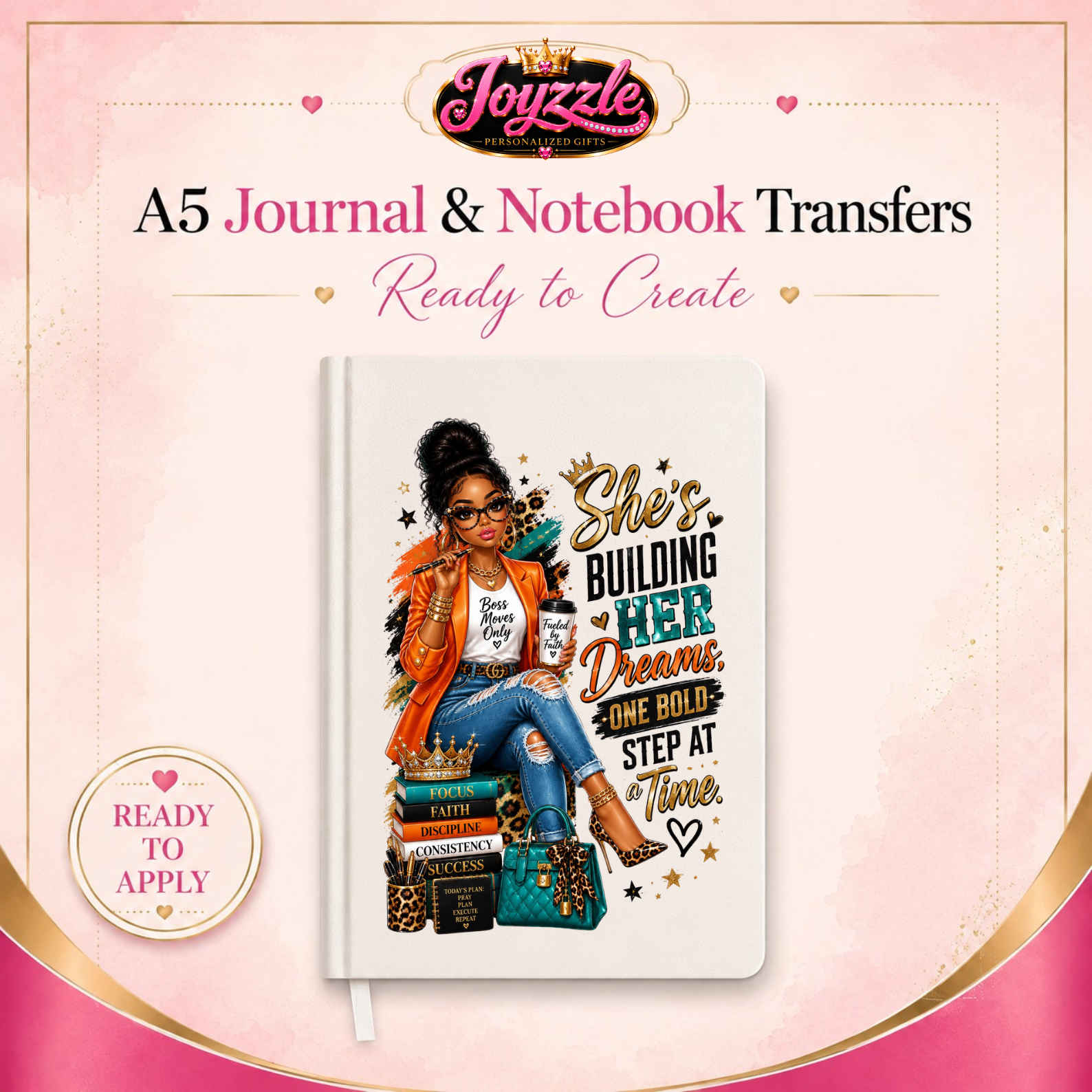 JNL-007 |A5 Journal & Notebook Transfer