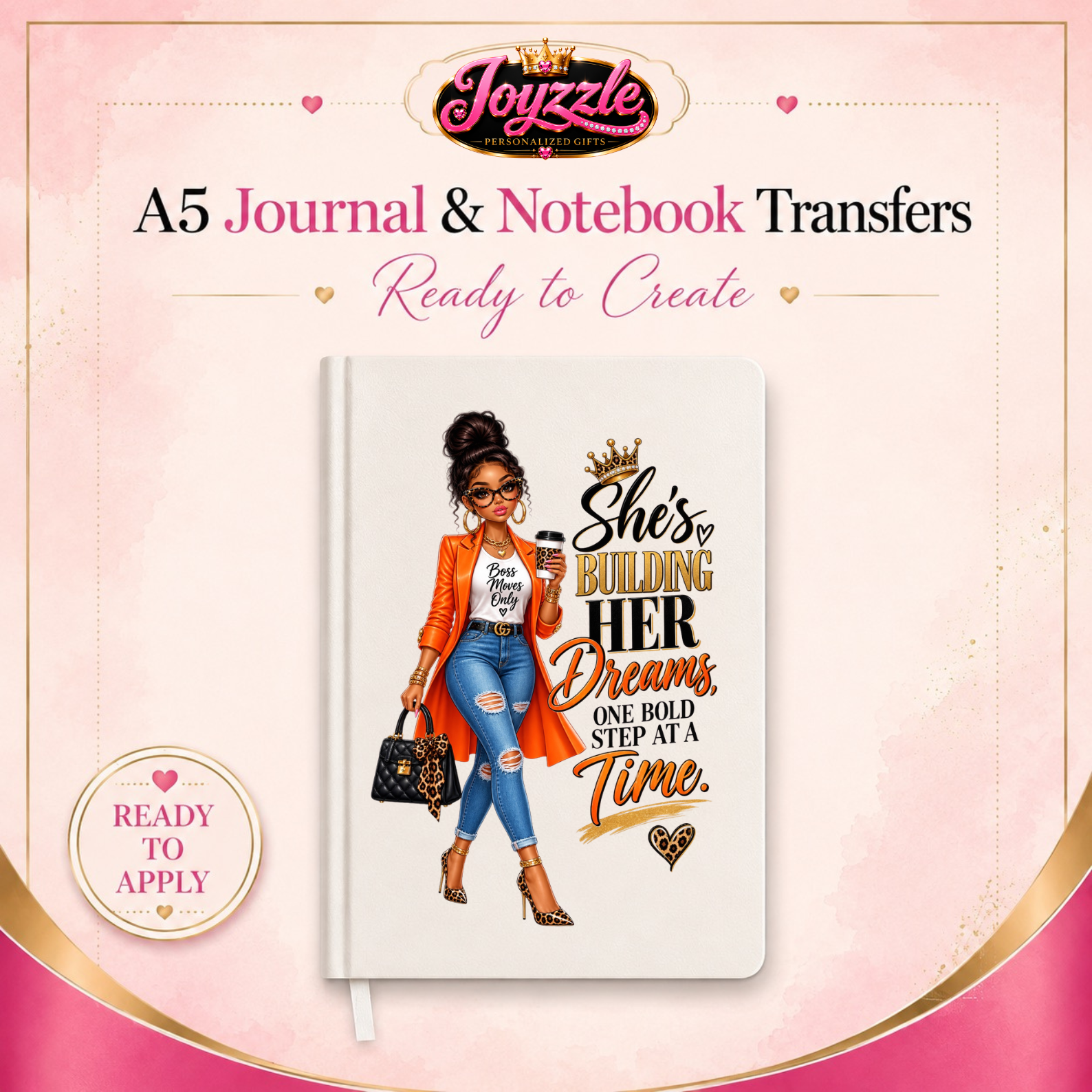 JNL-009 |A5 Journal & Notebook Transfer