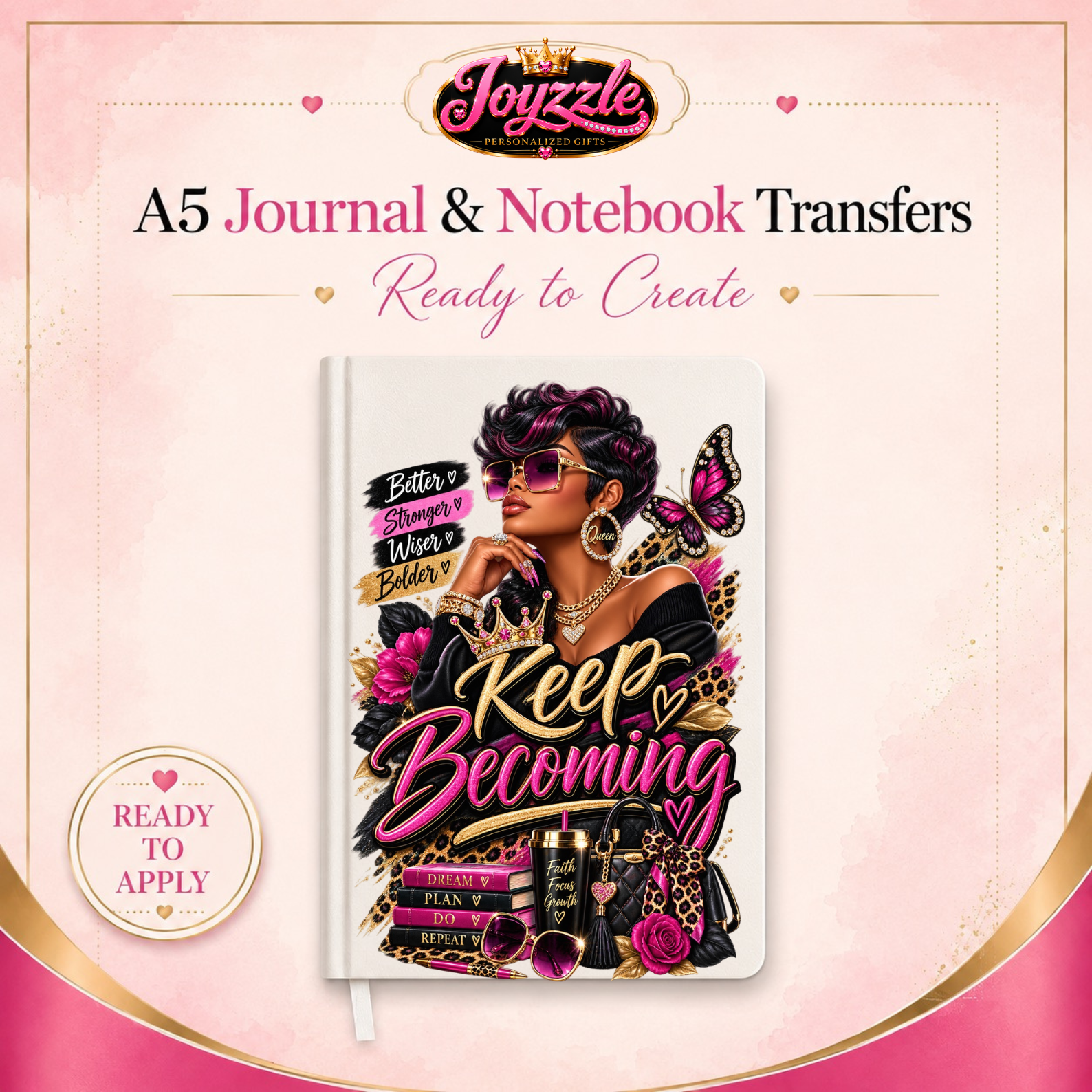 JNL-013 |A5 Journal & Notebook Transfer