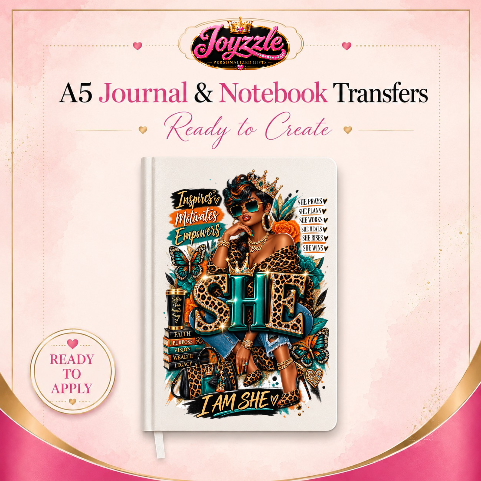 JNL-014 |A5 Journal & Notebook Transfer