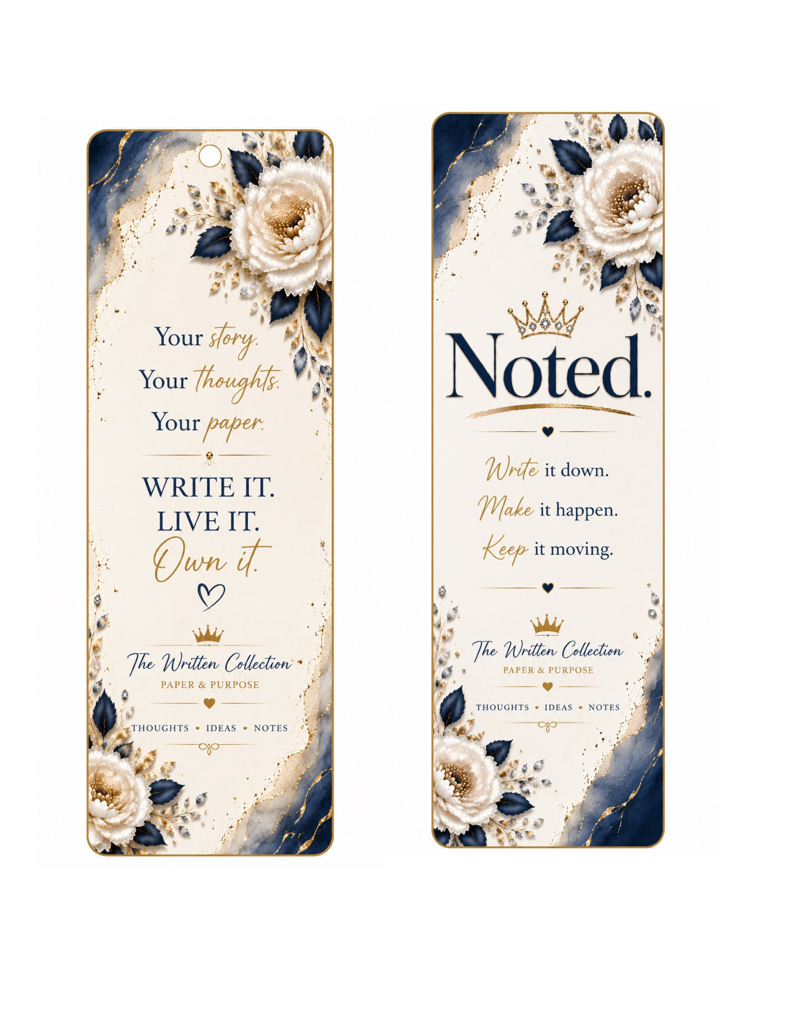 The Written Collection Spiral Notebook – Choose Your Cover.