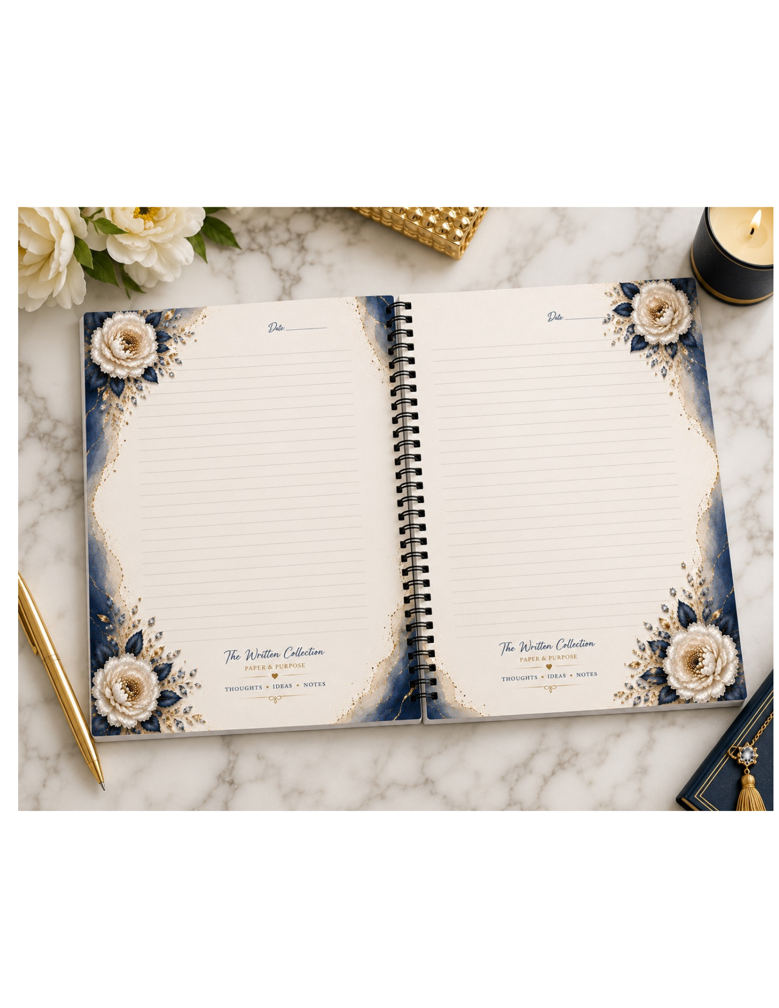 The Written Collection Spiral Notebook – Choose Your Cover.