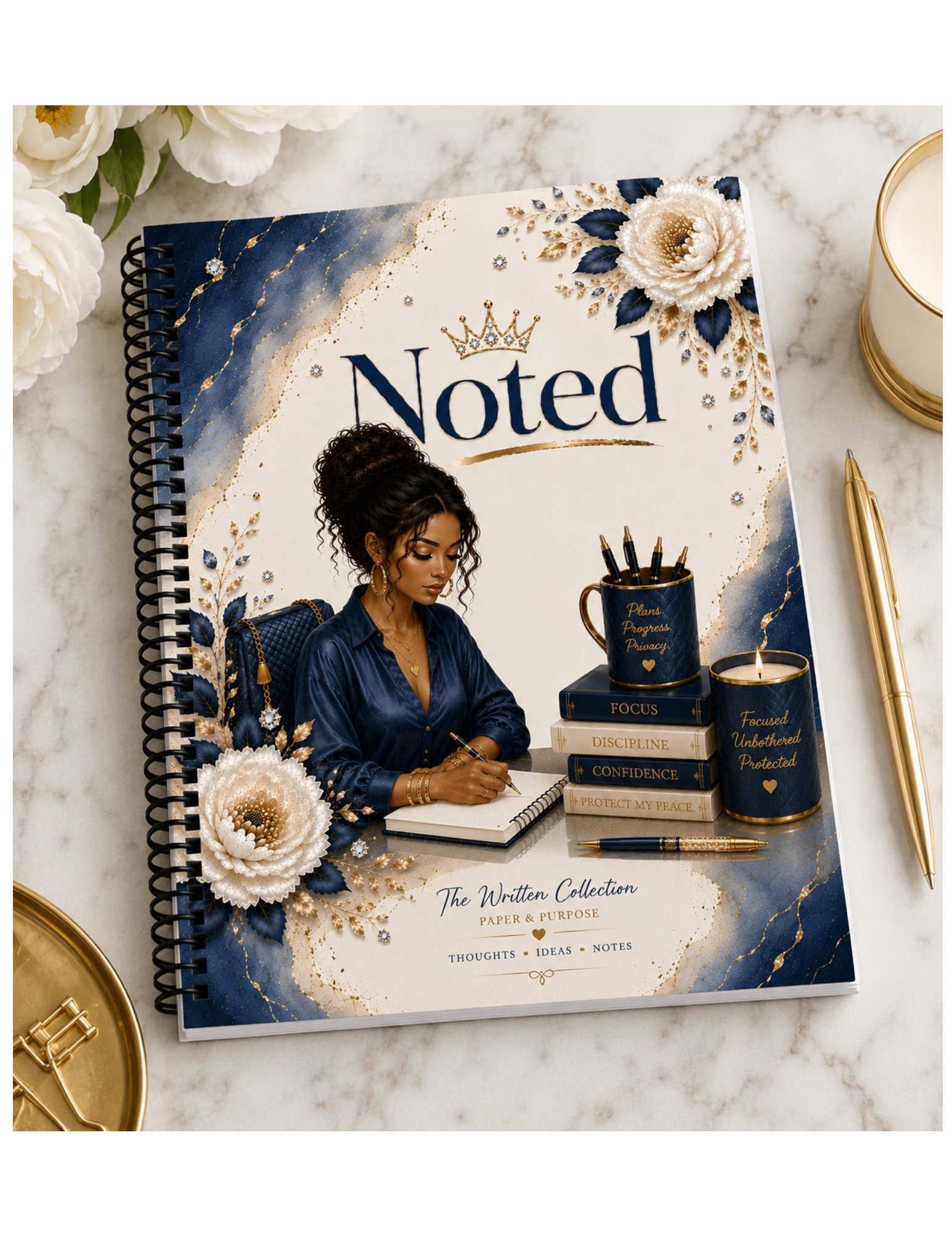 The Written Collection Spiral Notebook – Choose Your Cover.
