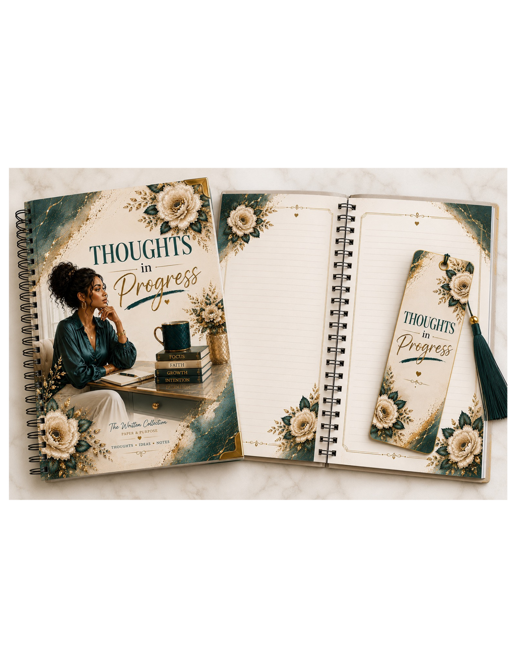 The Written Collection Spiral Notebook – Choose Your Cover.