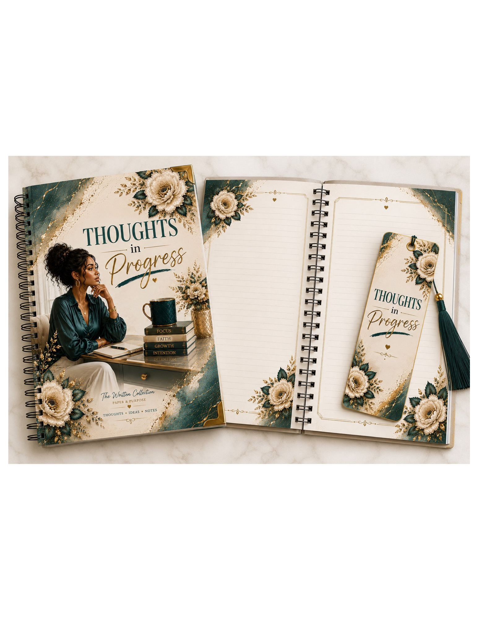 The Written Collection Spiral Notebook – Choose Your Cover.