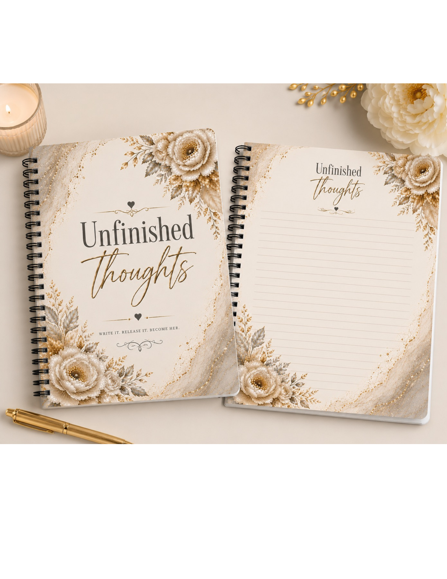 The Written Collection Spiral Notebook – Choose Your Cover.