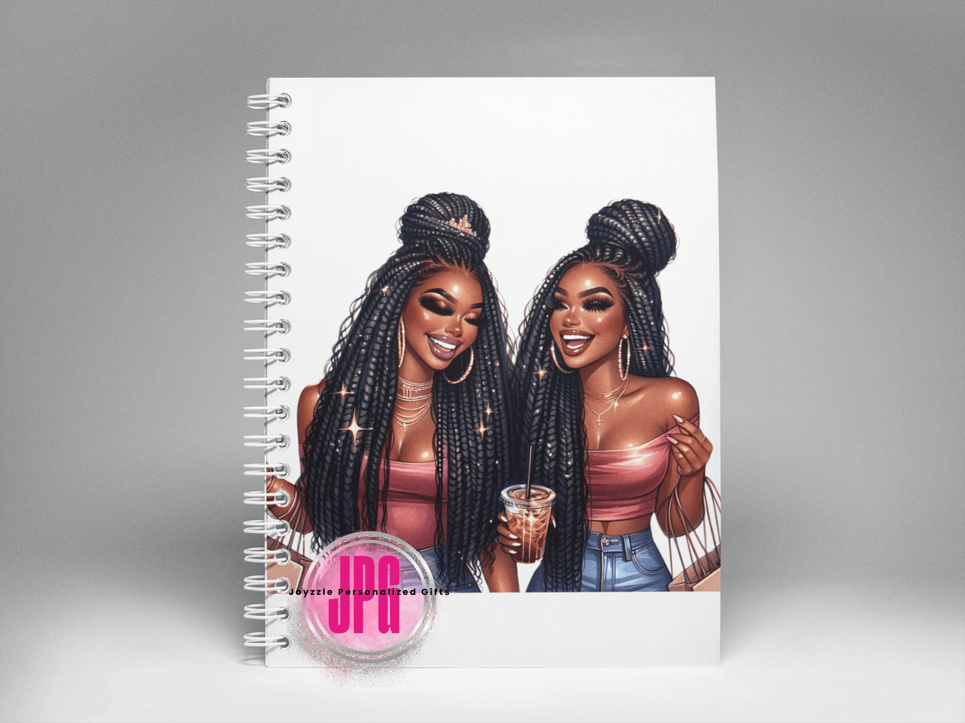 Best Friend Spiral Notebook - Joyzzle Personalized Gifts