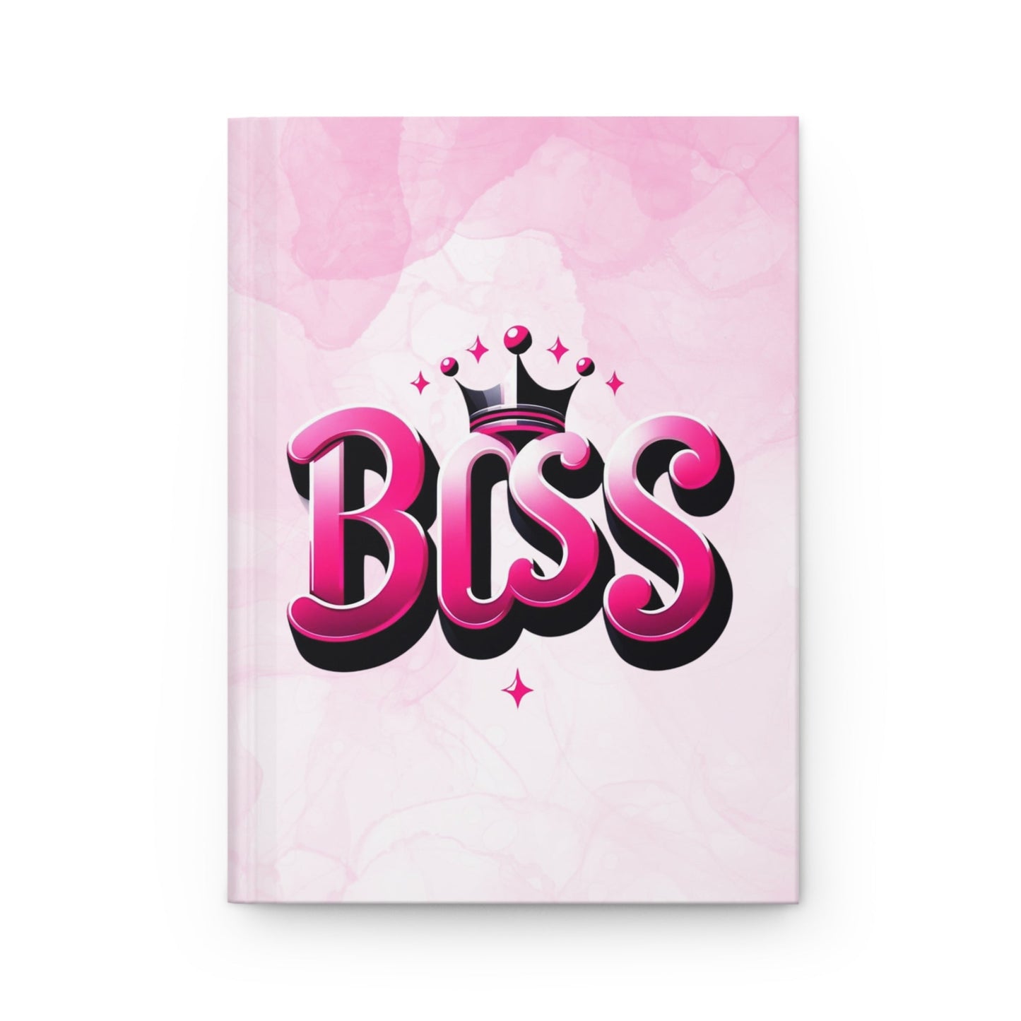 Boss Hardcover Journal Matte - Joyzzle Personalized Gifts