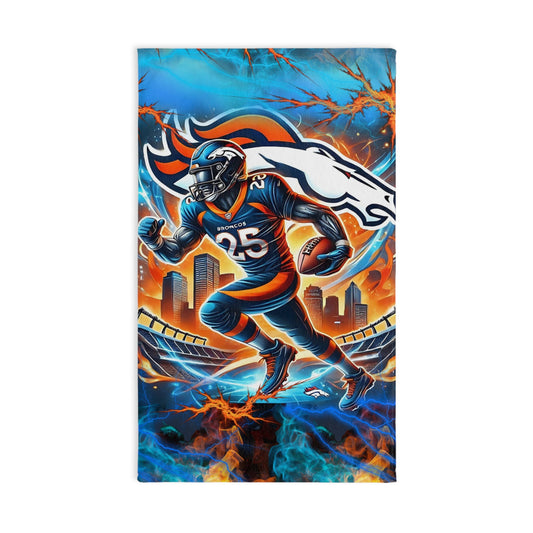 Broncos Hand Towel - Joyzzle Personalized Gifts