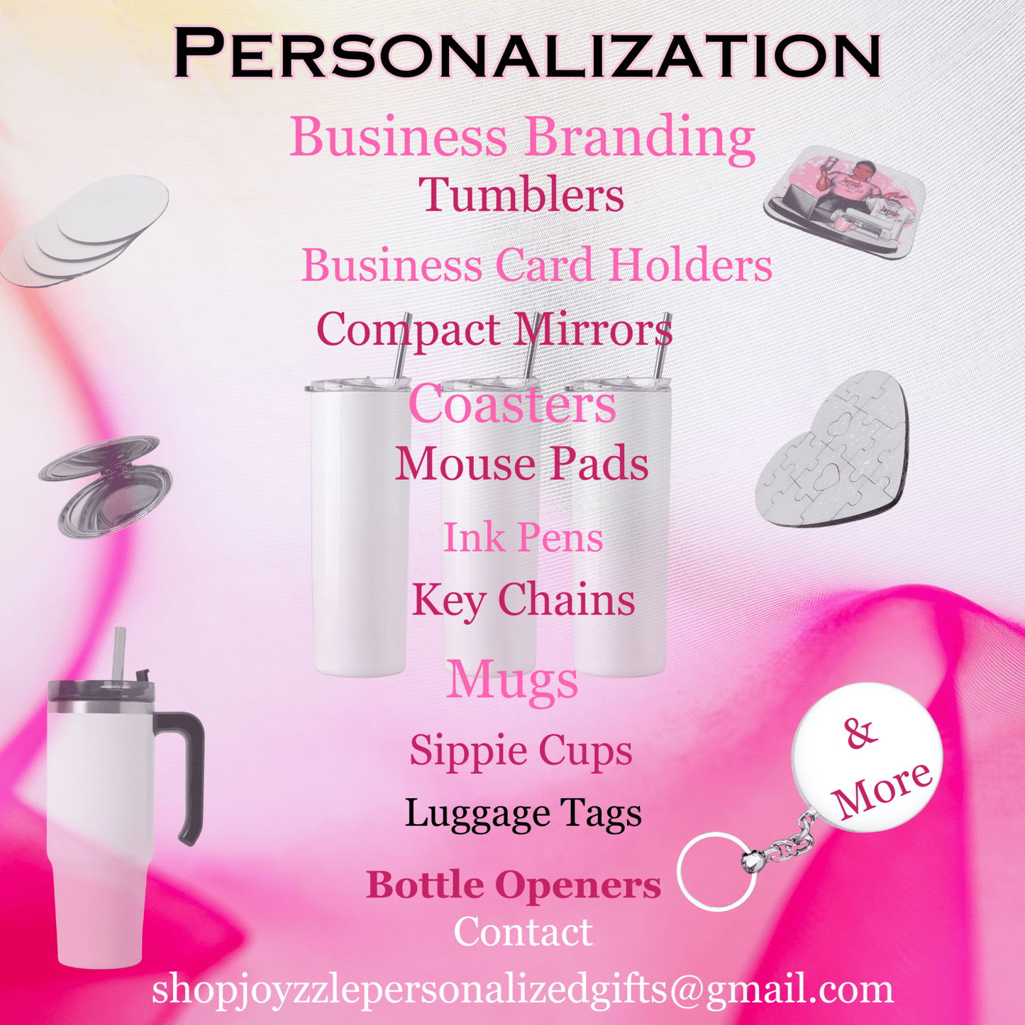 Custom Personalization Collection - Joyzzle Personalized Gifts