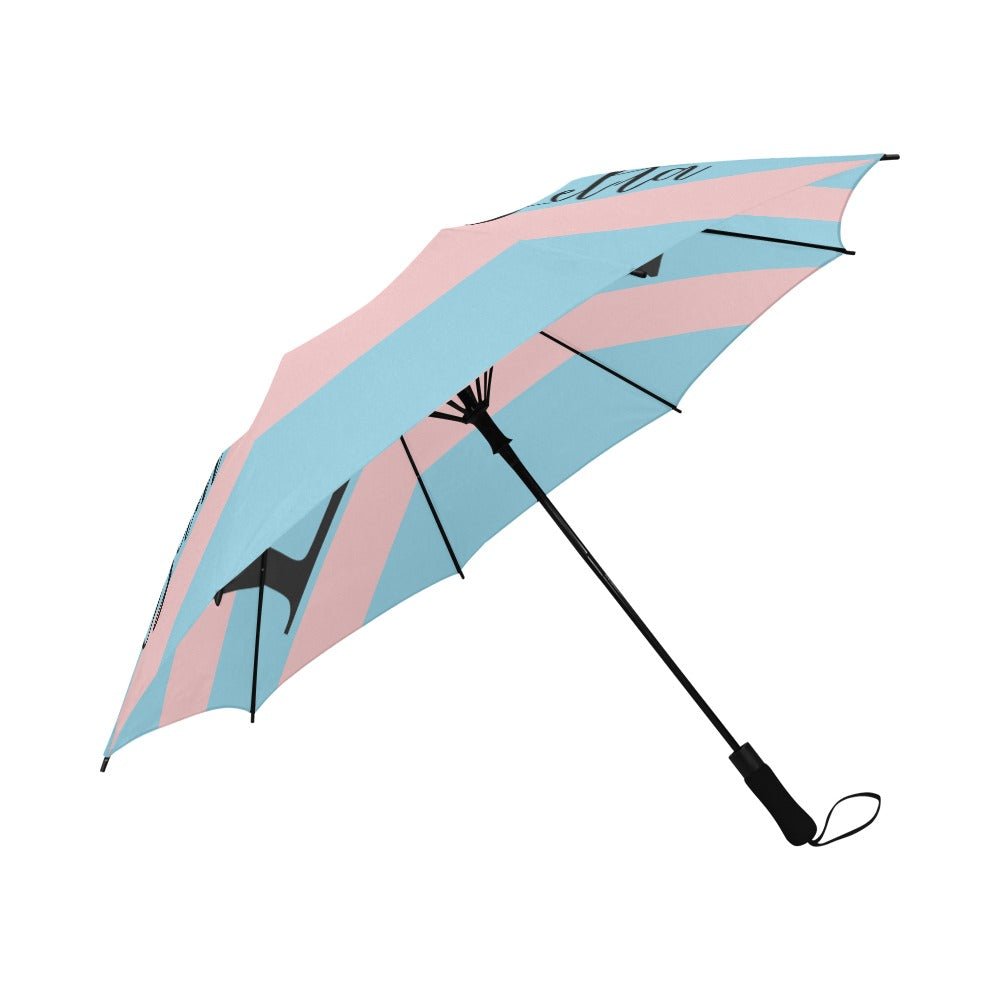 Gamma Phi Delta Umbrella Semi - Automatic Foldable Umbrella (Model U05) - Joyzzle Personalized Gifts