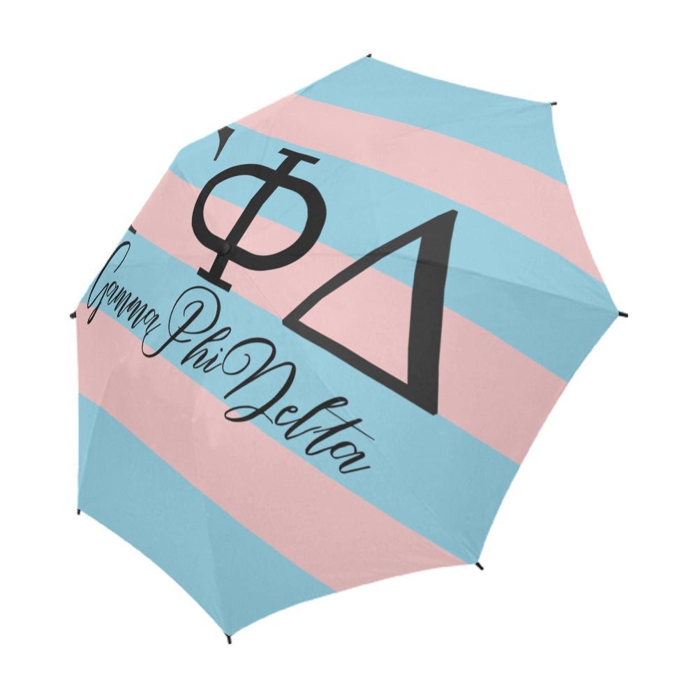 Gamma Phi Delta Umbrella Semi - Automatic Foldable Umbrella (Model U05) - Joyzzle Personalized Gifts