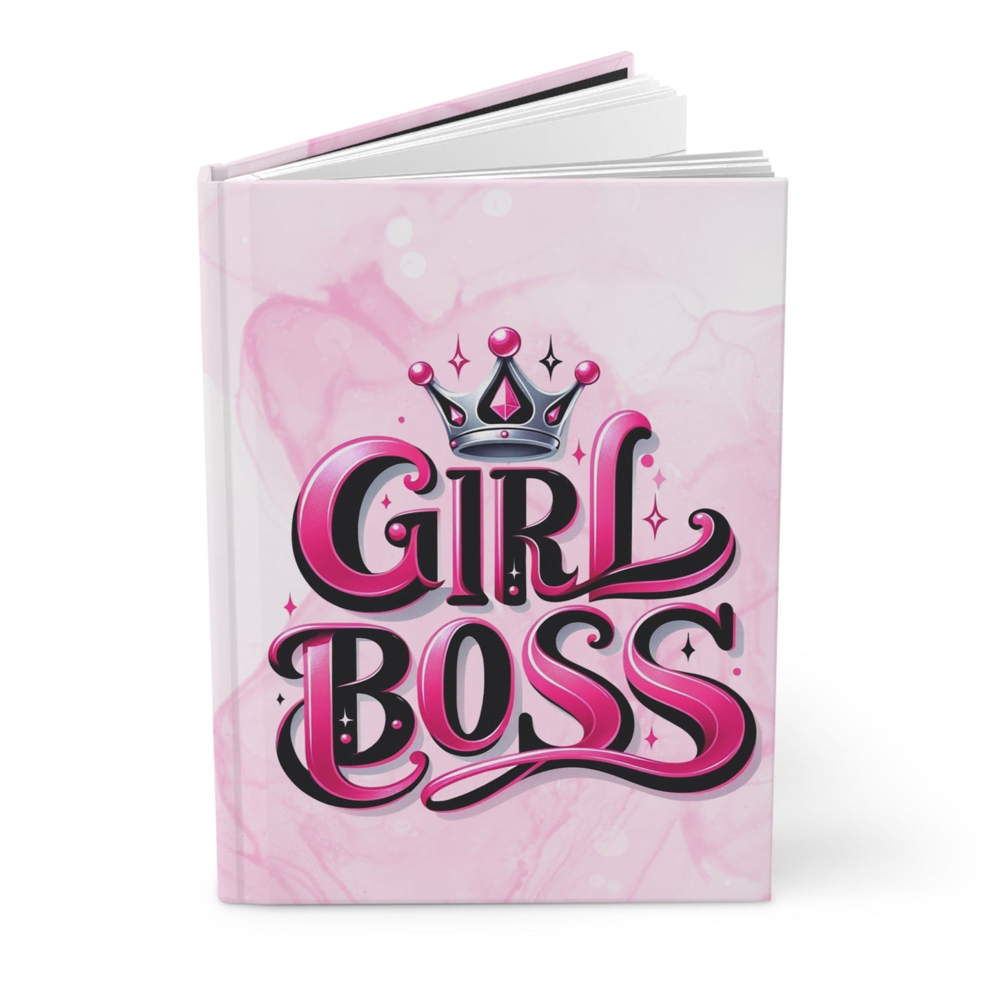 Girl Boss Hardcover Journal Matte - Joyzzle Personalized Gifts