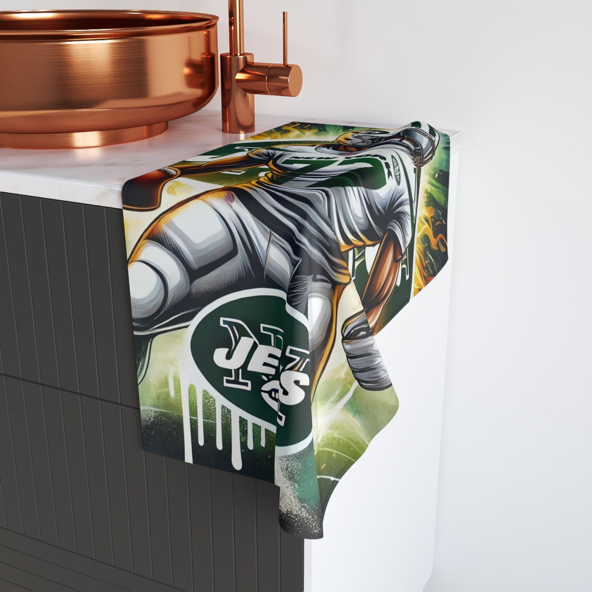 Jets Hand Towel - Joyzzle Personalized Gifts