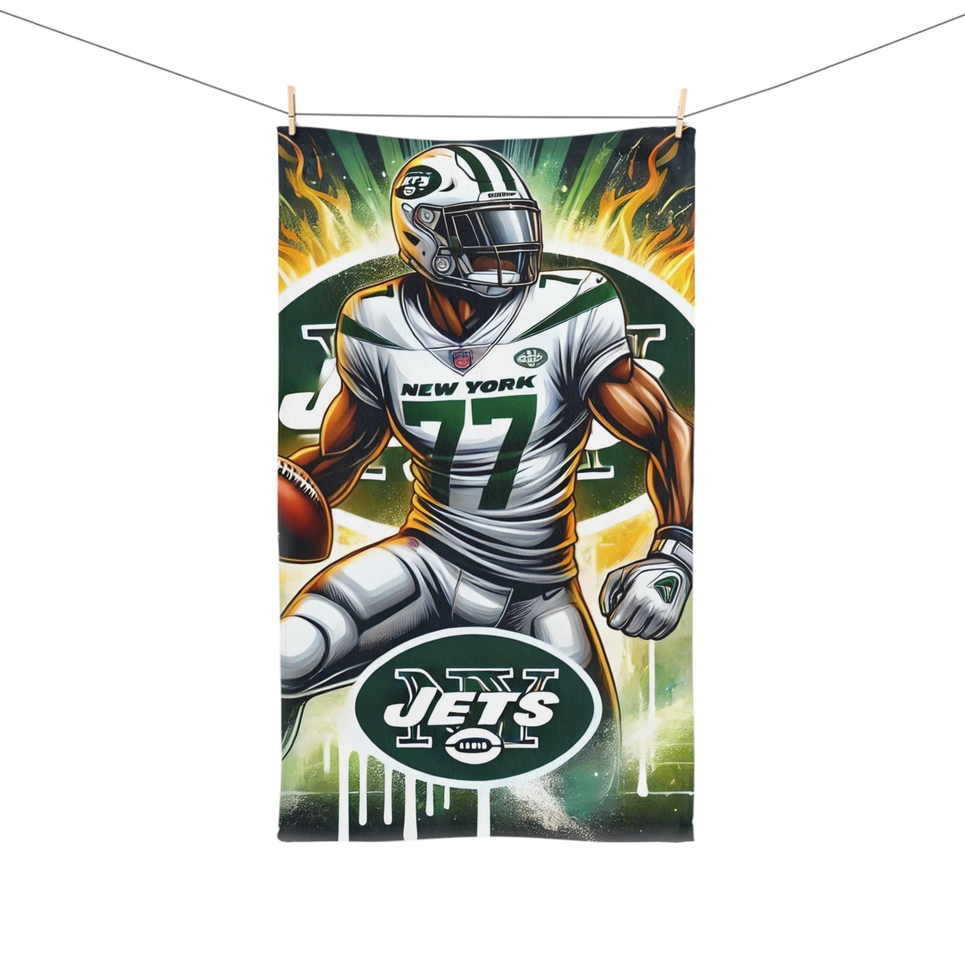 Jets Hand Towel - Joyzzle Personalized Gifts