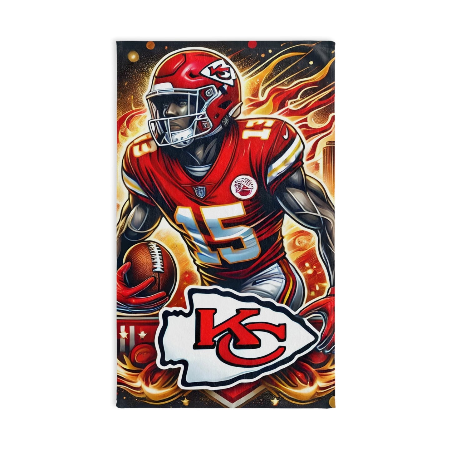 KC Chiefs Hand Towel - Joyzzle Personalized Gifts