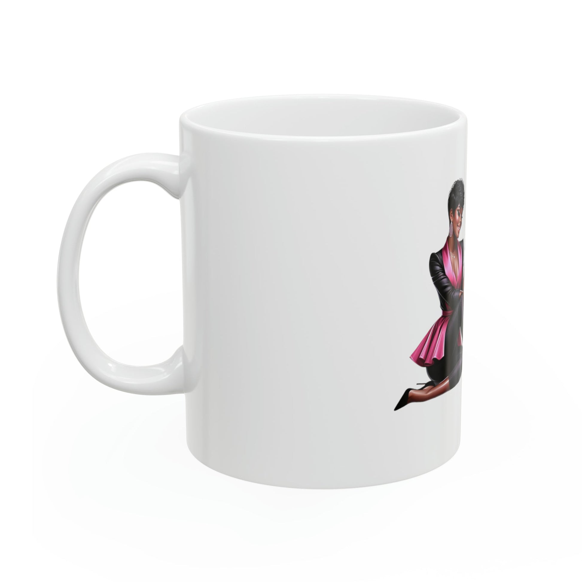 Lady Boss Ceramic Mug, 11oz - Joyzzle Personalized Gifts