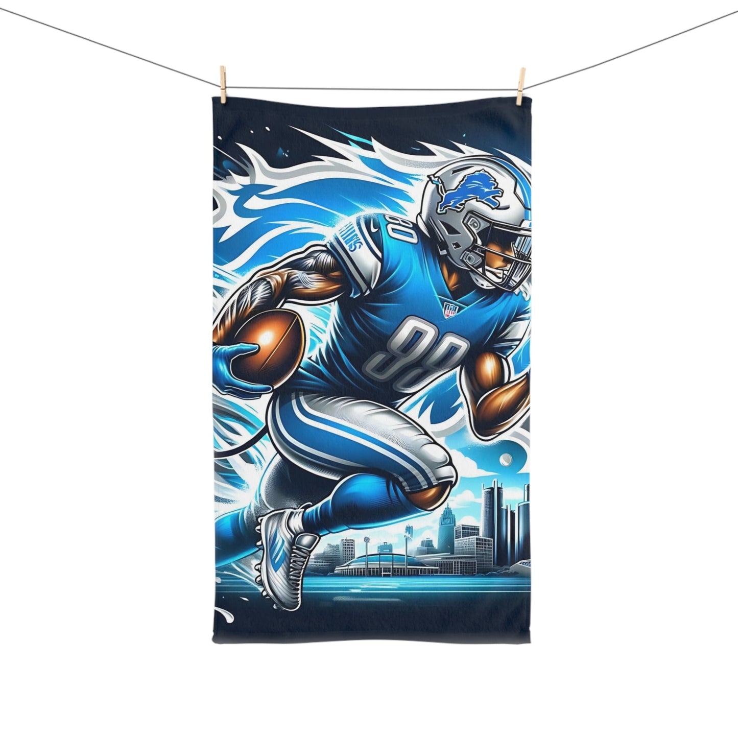 Lions Hand Towel - Joyzzle Personalized Gifts