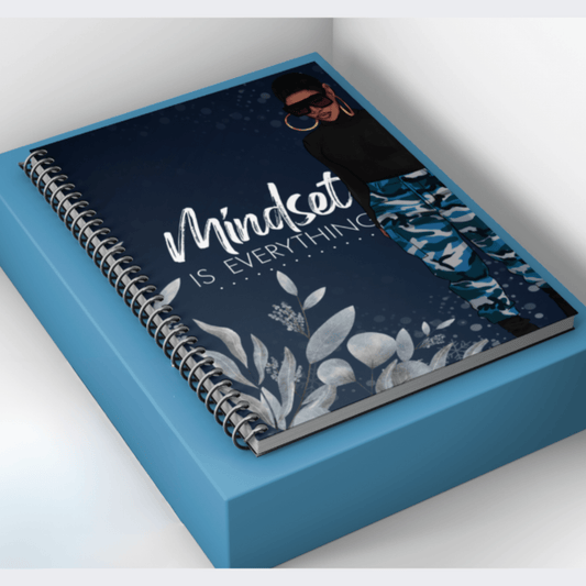 Mindset Is Everything Spiral Notebook - Joyzzle Personalized Gifts