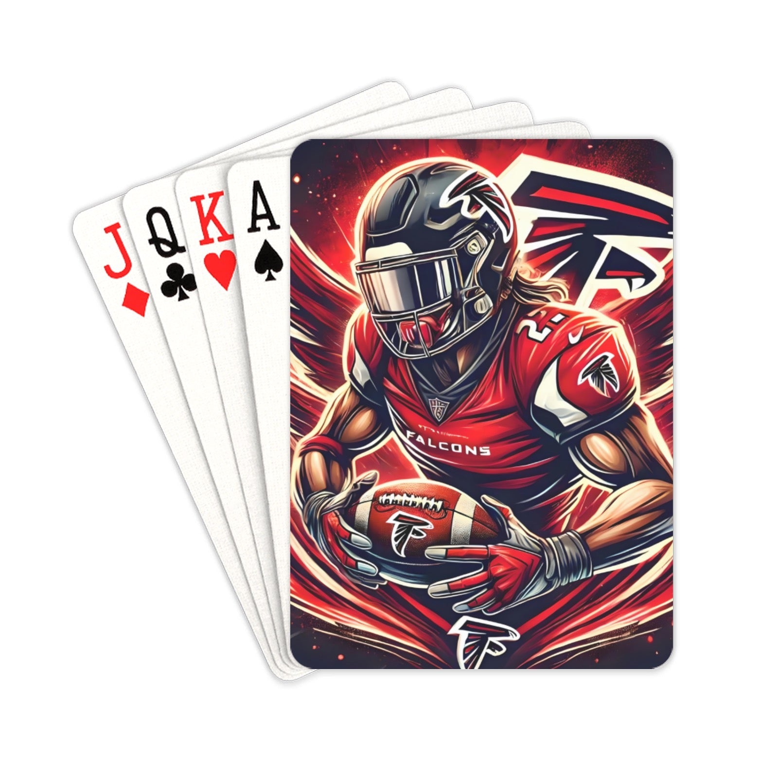 NFL Sports Team Inspired Playing Cards - Joyzzle Personalized Gifts